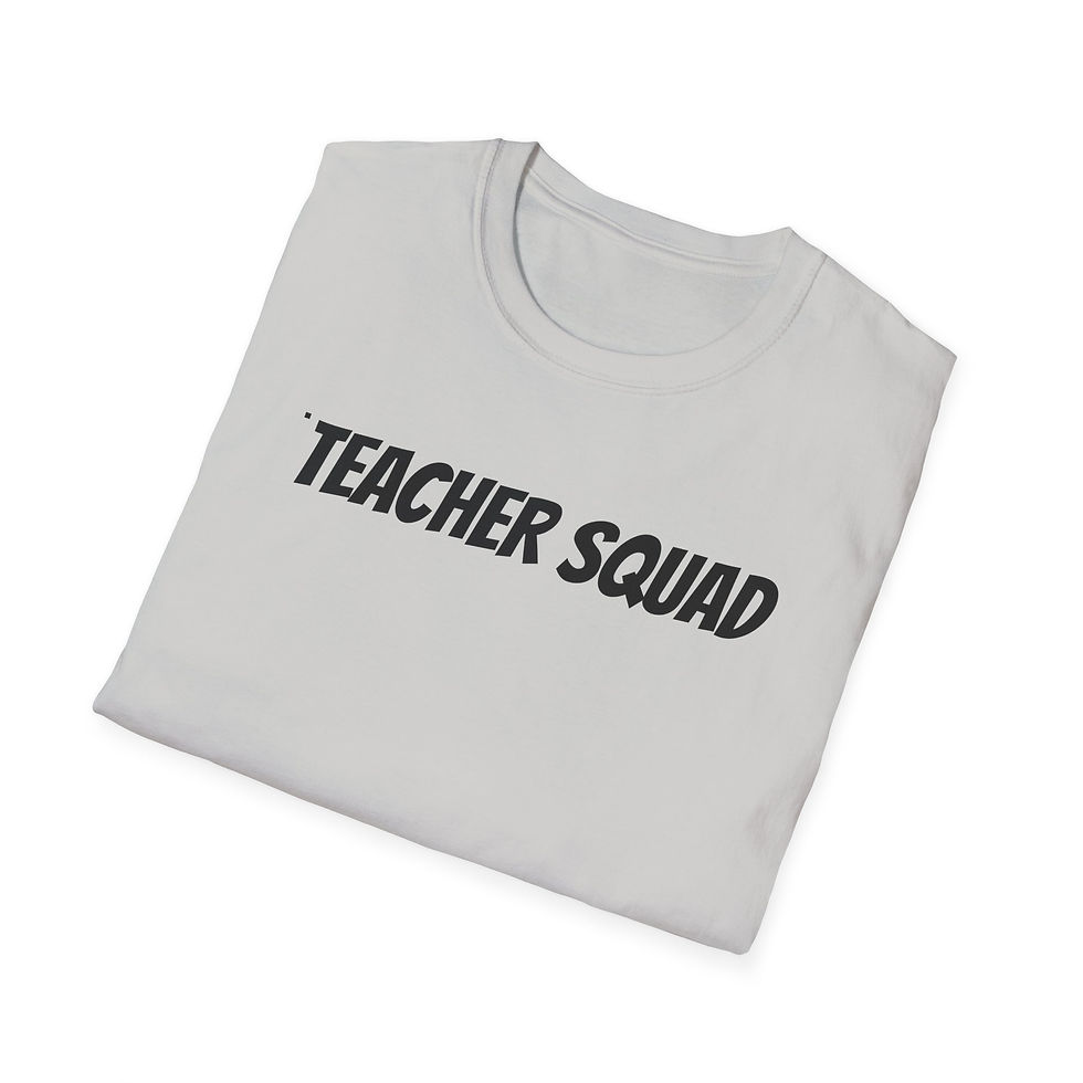Thumbnail: TEACHER SQUAD...Unisex Softstyle T-Shirt