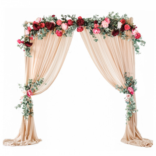 Silk Flower Swag Simply Elegant