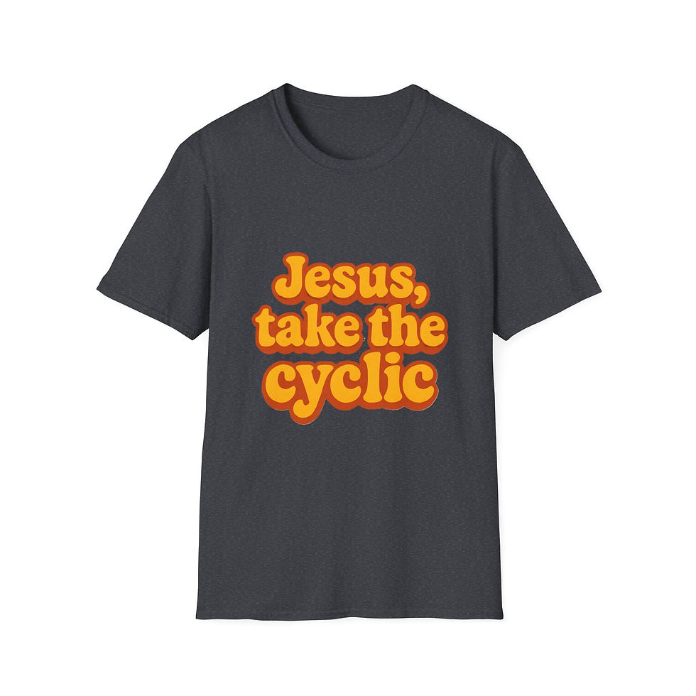 Thumbnail: Jesus Take the Cyclic Unisex T-Shirt