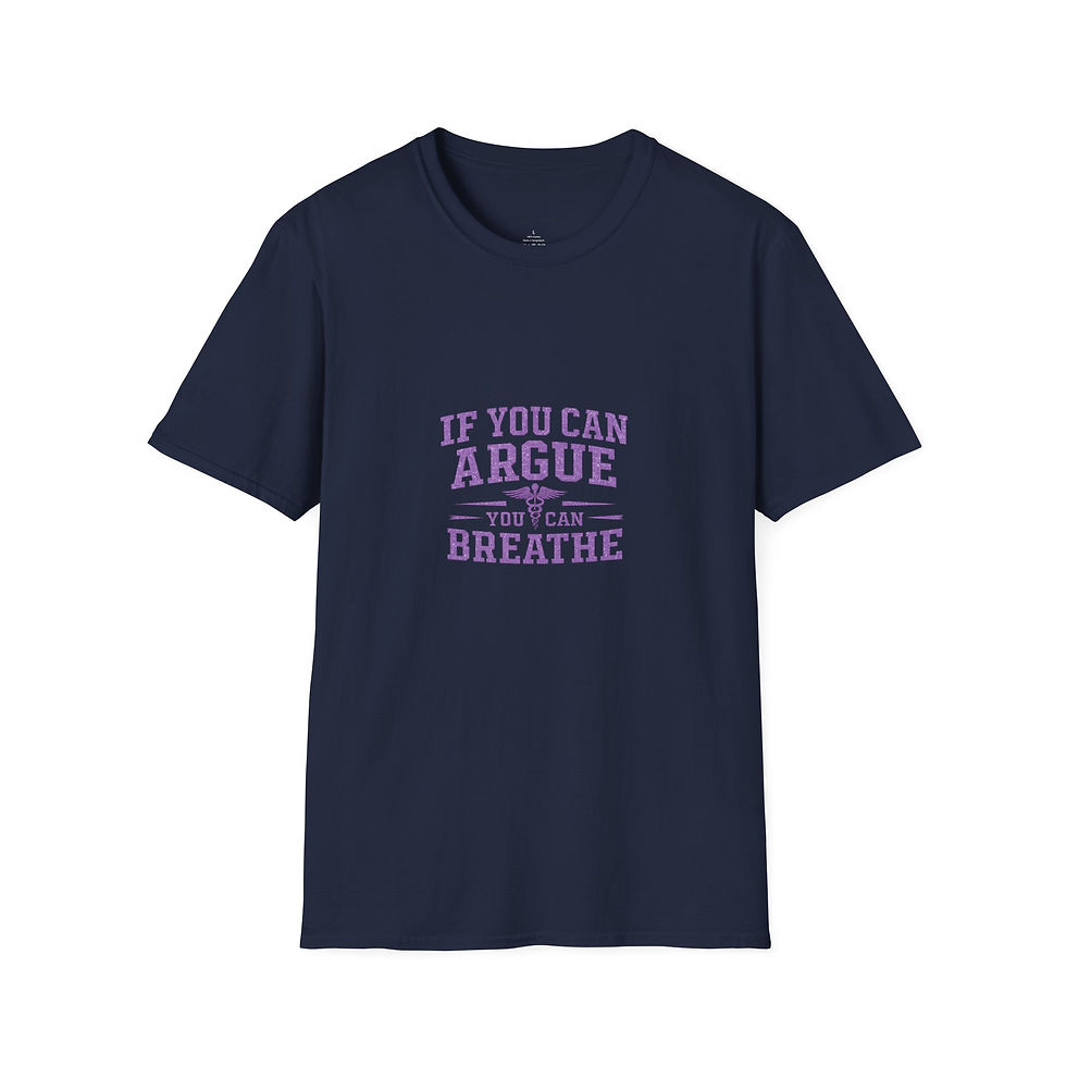 Thumbnail: “If You Can Argue You Can Breathe” Motivational Tee