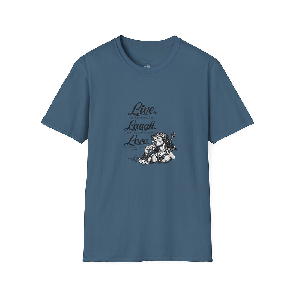 Thumbnail: Live Laugh Love, you barbarian.