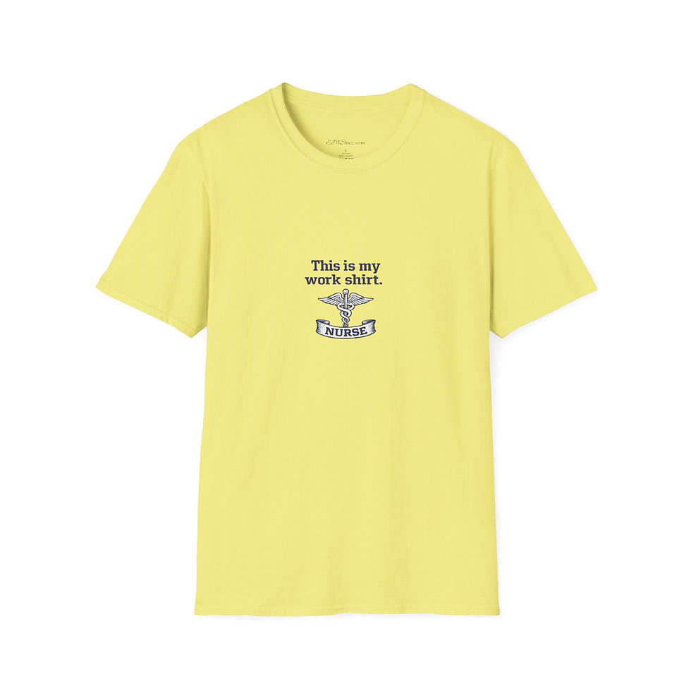 Thumbnail: Nurse "This Is My Work Shirt" Tee