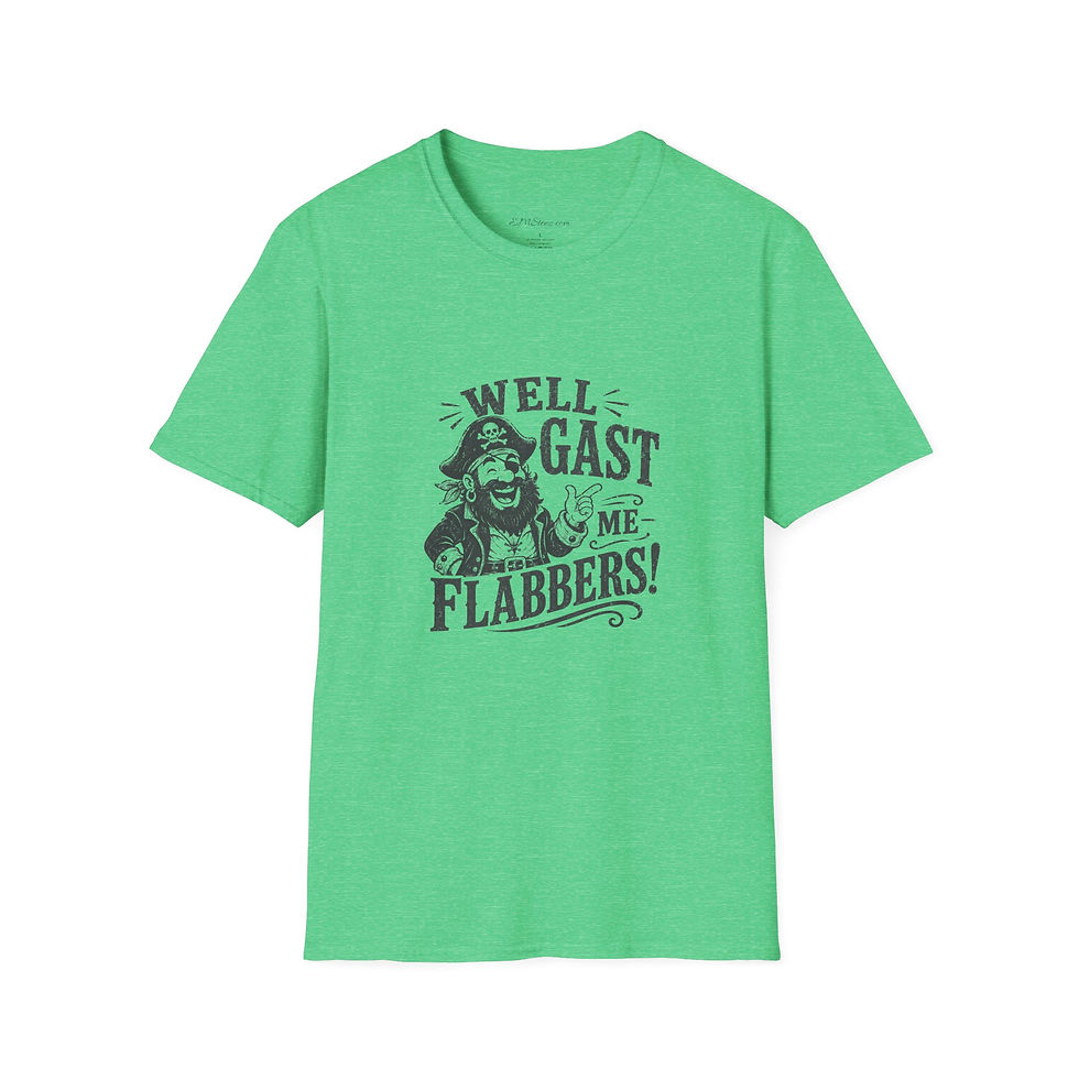 Thumbnail: "Well GAST Me Flabbers" Vintage Pirate Graphic Tee