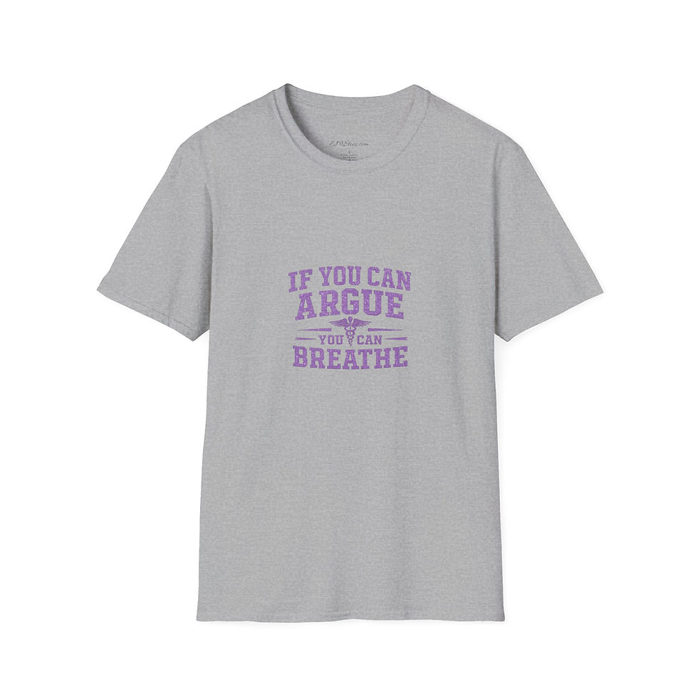 Thumbnail: “If You Can Argue You Can Breathe” Motivational Tee
