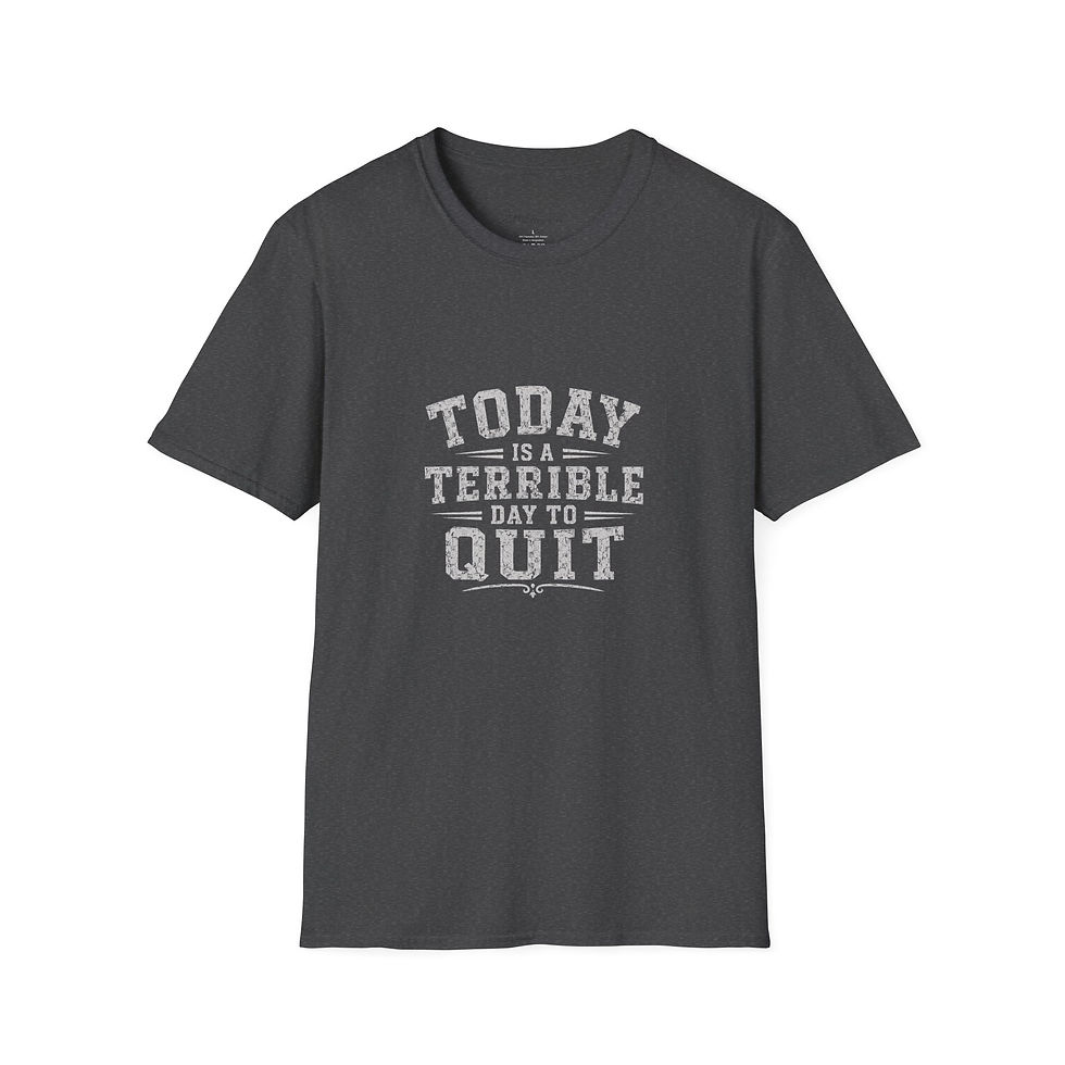 Thumbnail: "Today Is A Terrible Day To Quit" 