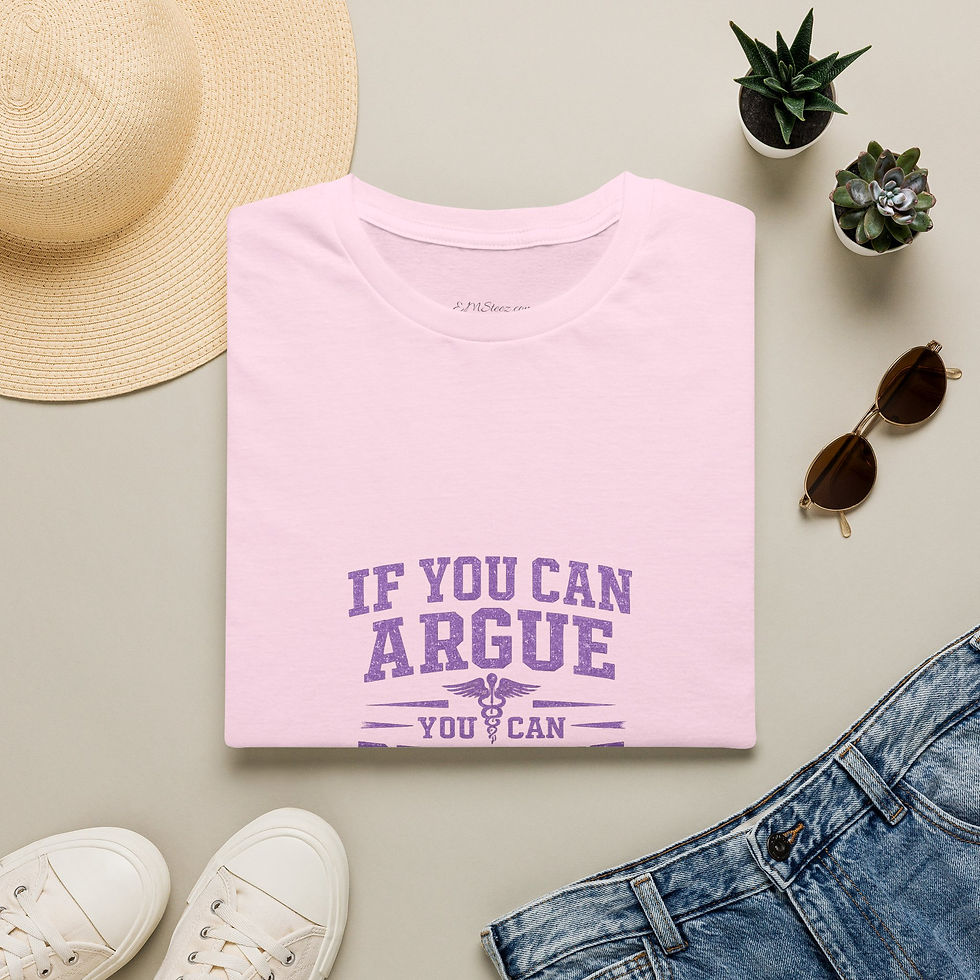Thumbnail: “If You Can Argue You Can Breathe” Motivational Tee