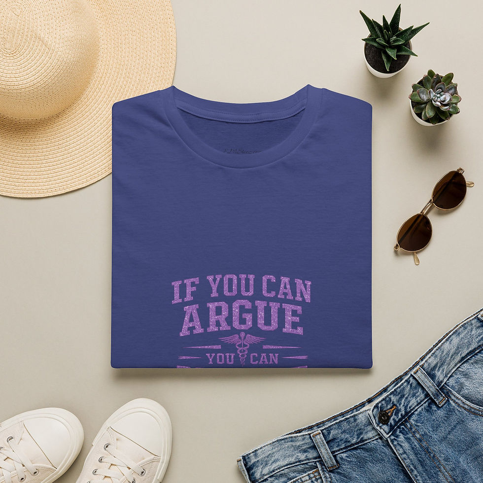 Thumbnail: “If You Can Argue You Can Breathe” Motivational Tee