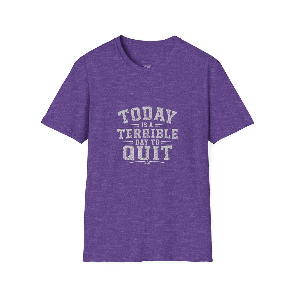 Thumbnail: "Today Is A Terrible Day To Quit" 