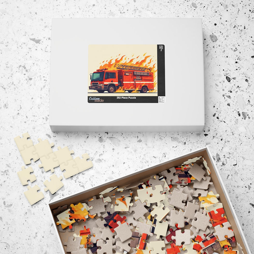 Thumbnail: Fire Truck Puzzle - Fun Family Activity