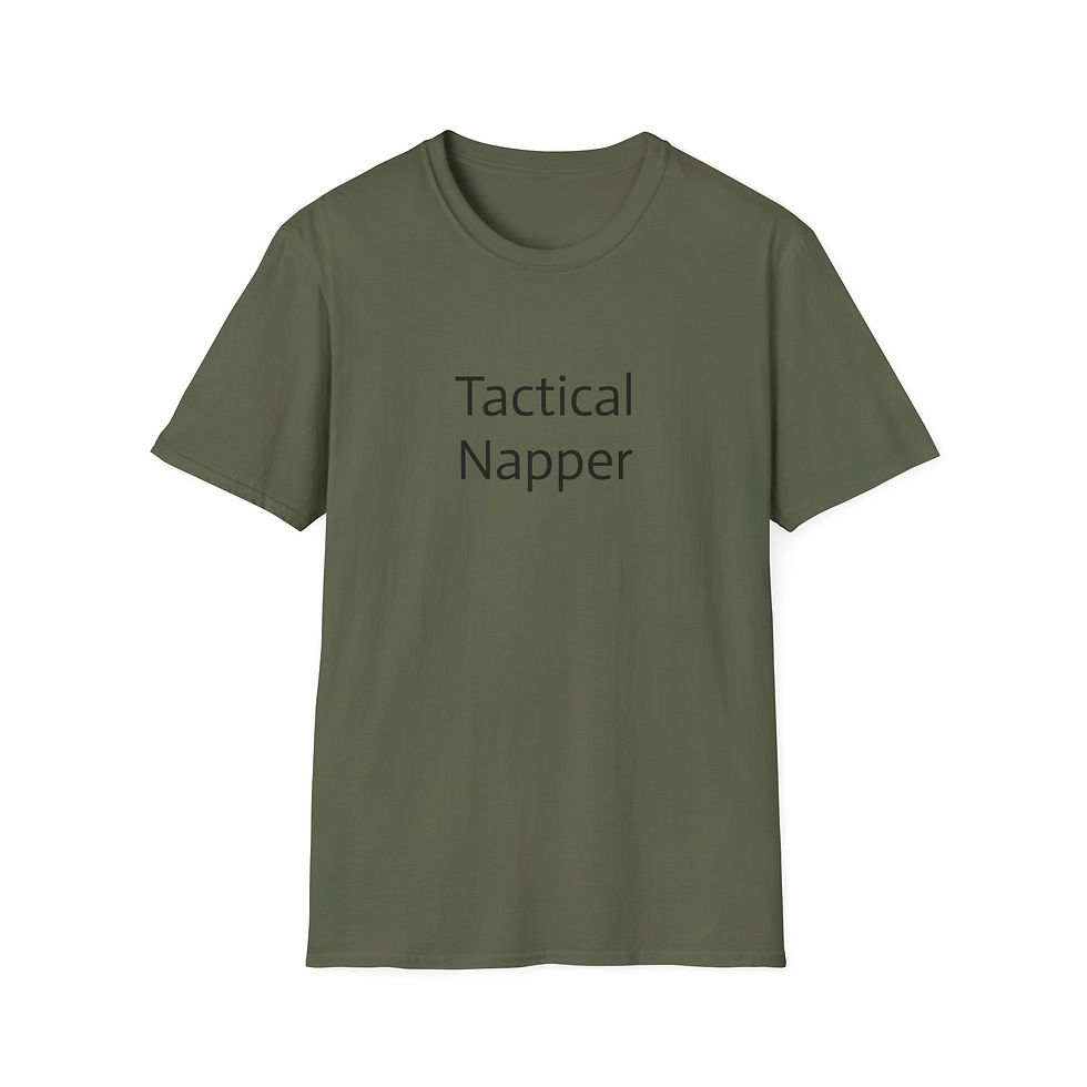Thumbnail: Tactical Napper T-Shirt, Unisex Softstyle Tee