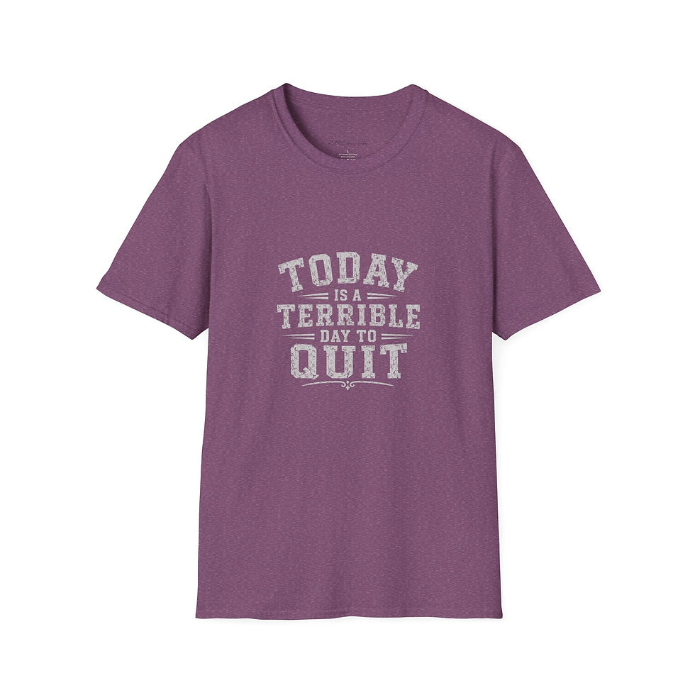 Thumbnail: "Today Is A Terrible Day To Quit" 