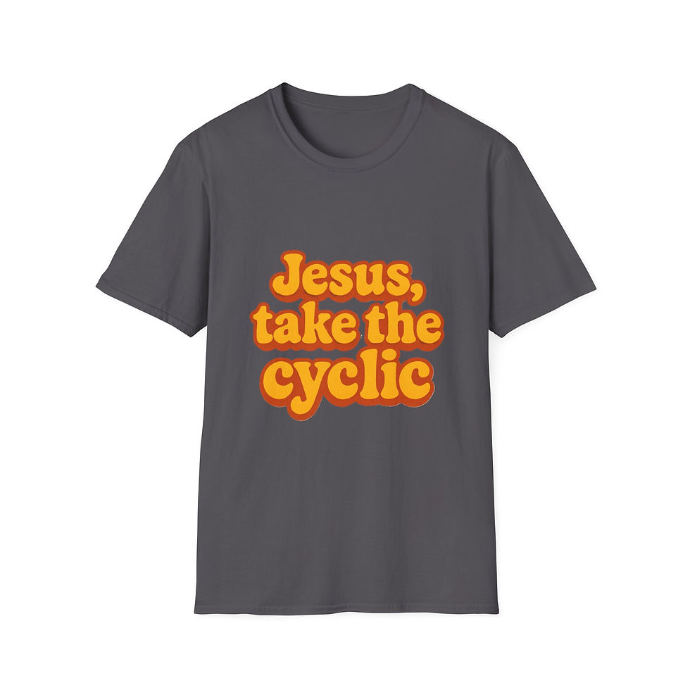 Thumbnail: Jesus Take the Cyclic Unisex T-Shirt
