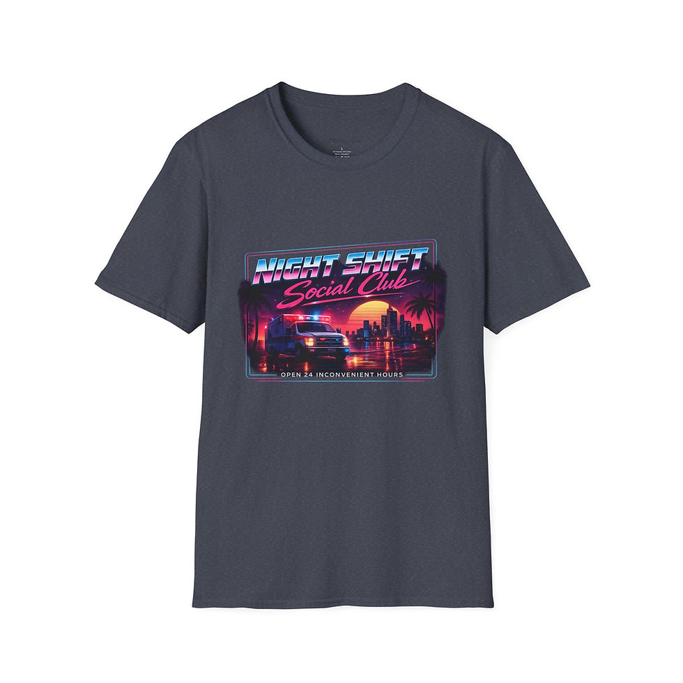 Thumbnail: Night Shift Social Club T-Shirt – Retro