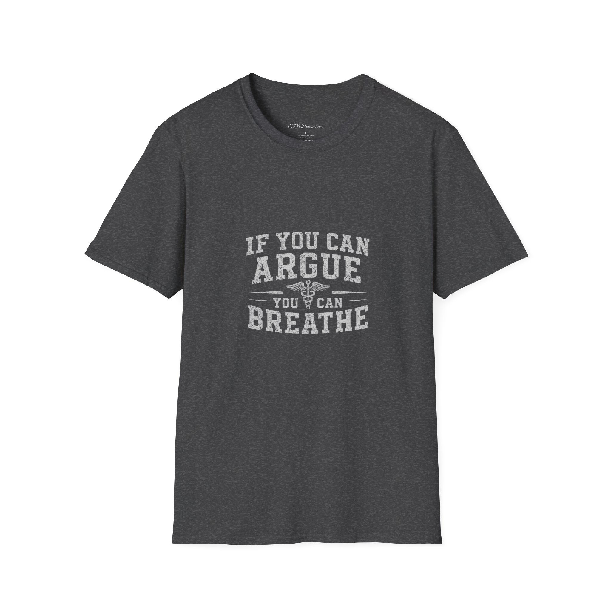 "If You Can Argue, You Can Breathe" Vintage Casual Tee