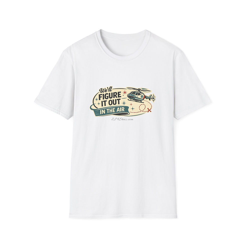 Thumbnail: "We'll Figure It Out in the Air" Retro Pilot Tee