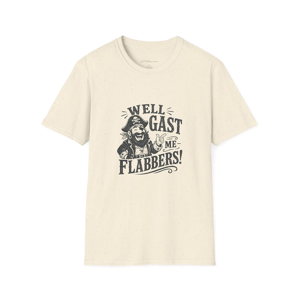 Thumbnail: "Well GAST Me Flabbers" Vintage Pirate Graphic Tee