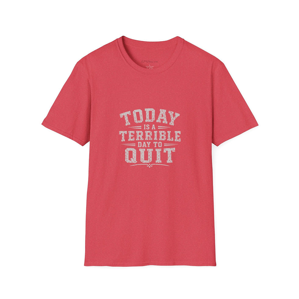 Thumbnail: "Today Is A Terrible Day To Quit" 