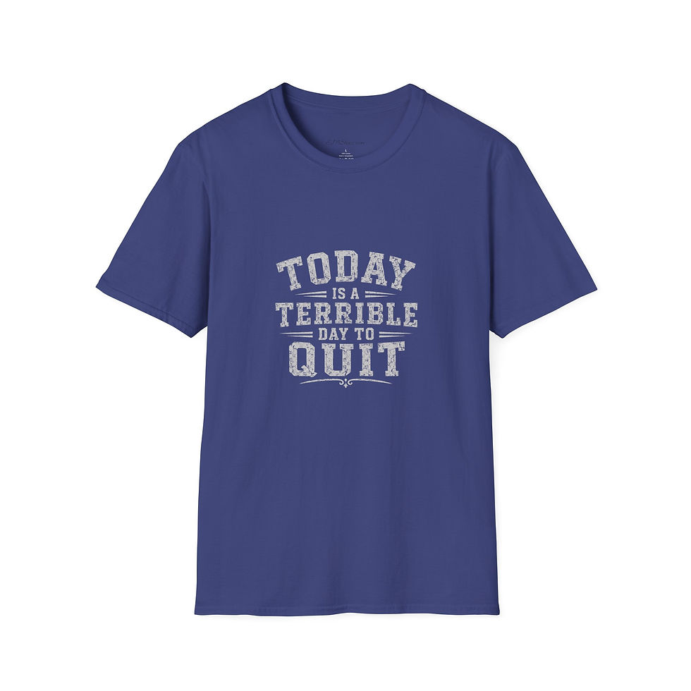 Thumbnail: "Today Is A Terrible Day To Quit" 