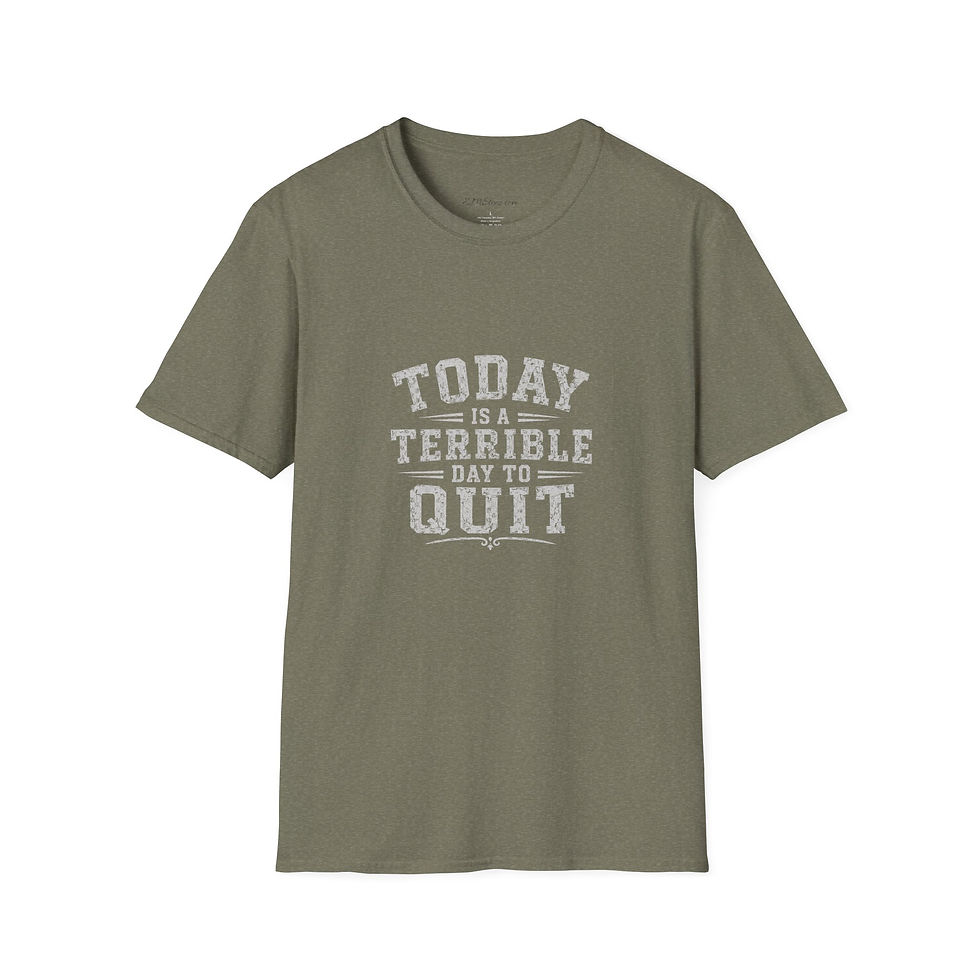 Thumbnail: "Today Is A Terrible Day To Quit" 