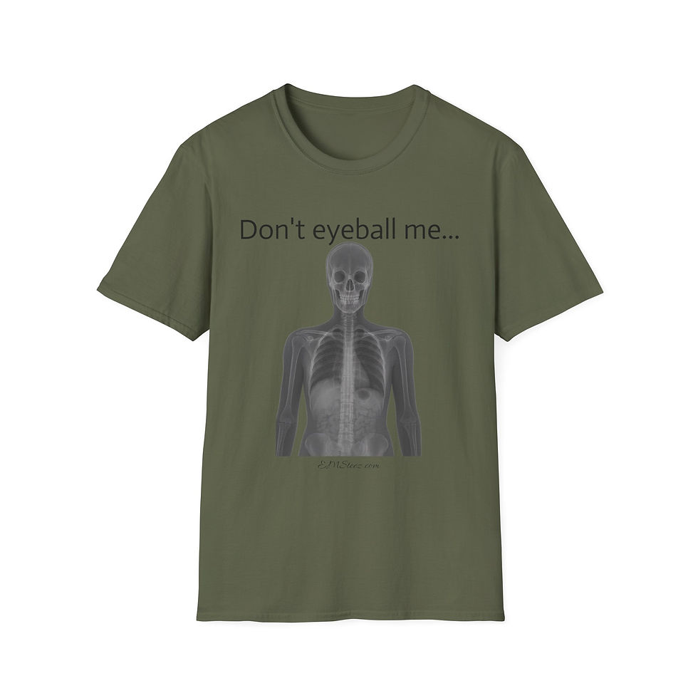 Thumbnail: Funny Skeleton Graphic T-Shirt, Casual Wear