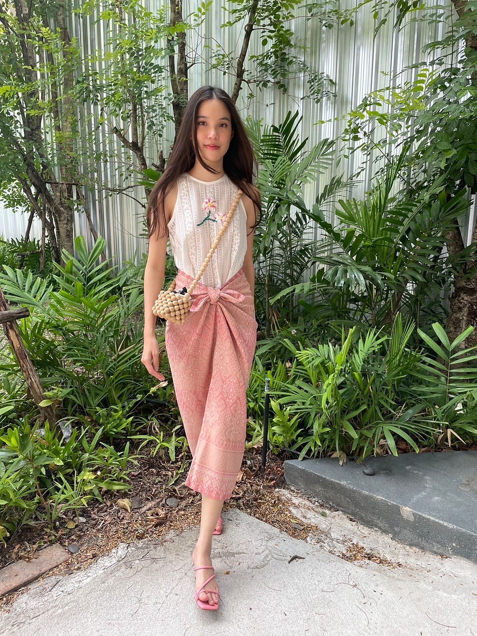 Thumbnail: Spring Hand Embroidery Lace Top