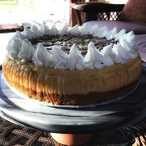 Amaretto White Chocolate Cheesecake