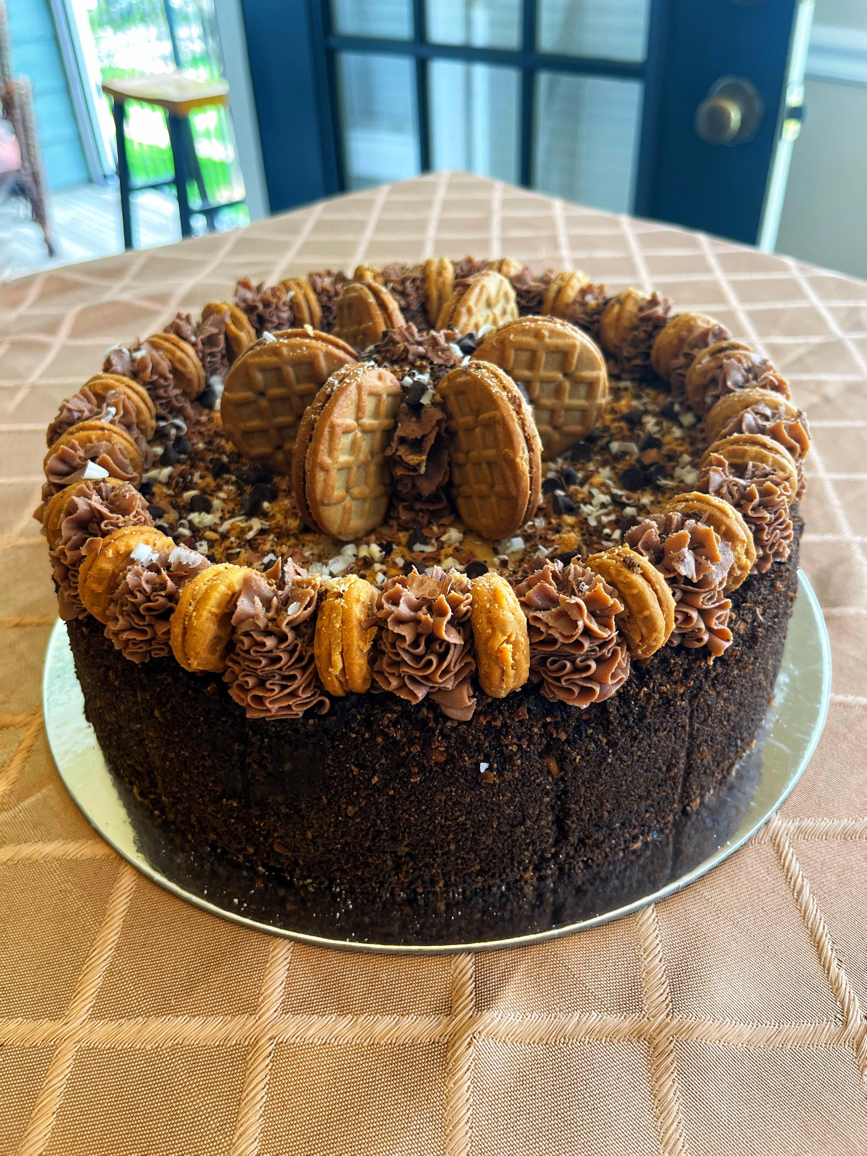 Peanut Butter Chocolate Chip Cheesecake