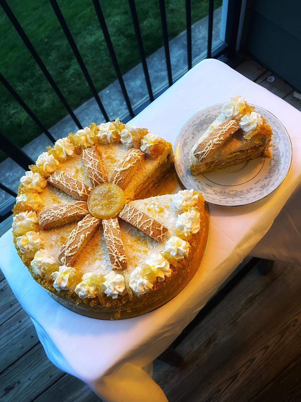 Thumbnail: Lemon Vanilla Zinger Cheesecake