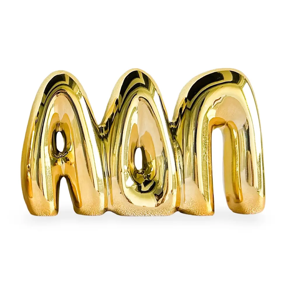 Thumbnail: Sorority Gold Bubble Shelf Letter