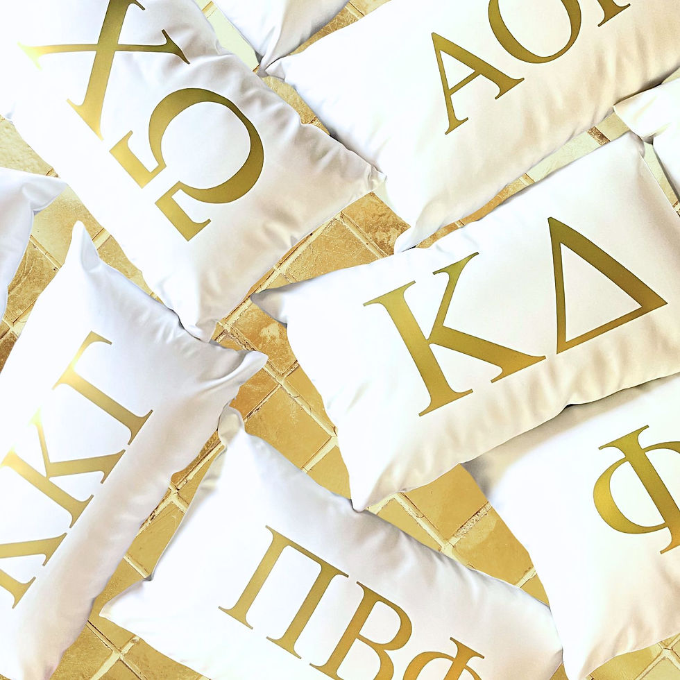 Sorority Pillows