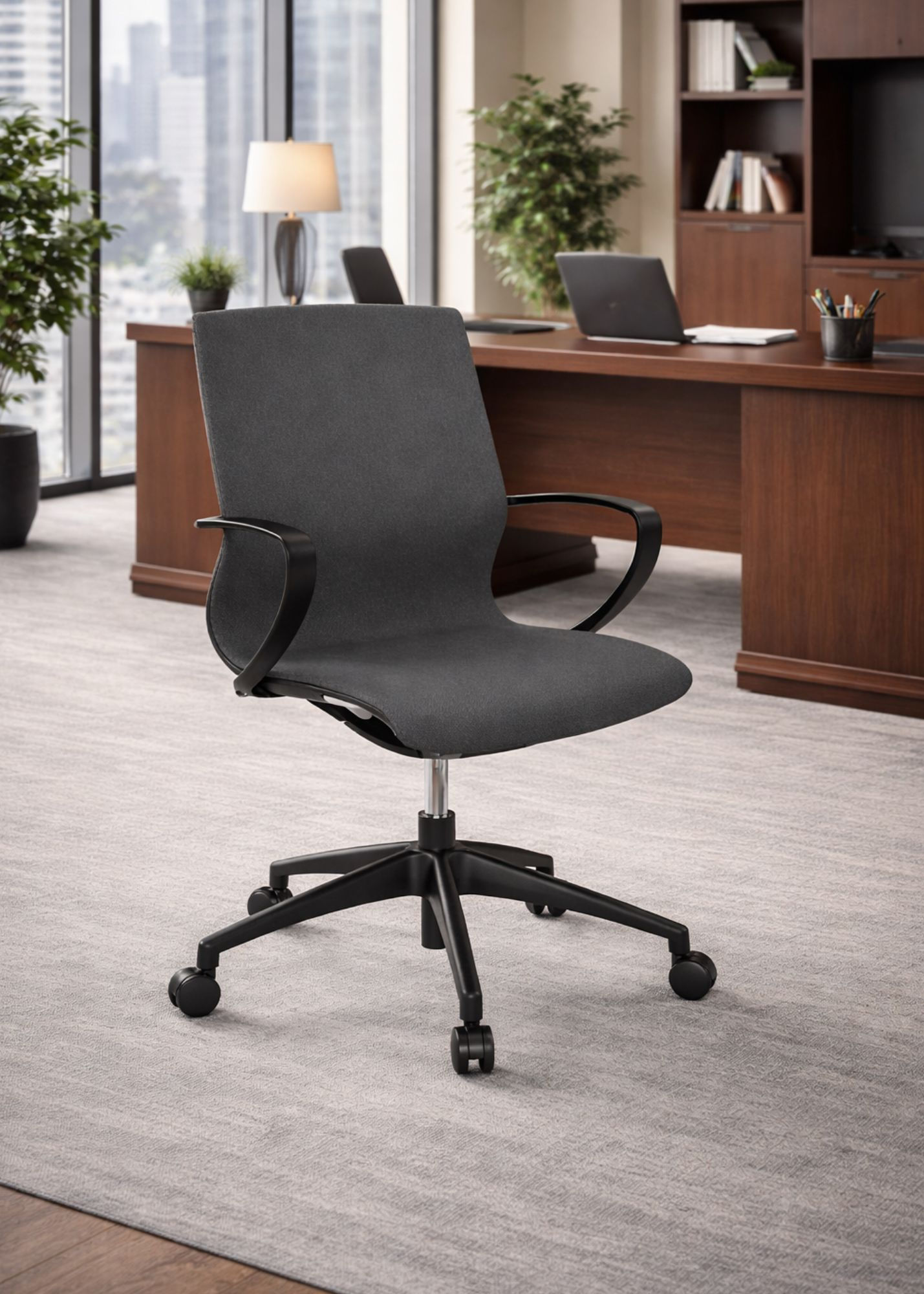 N9NE. 20621 BLACK/GRAY MARIC MB CHAIR M114