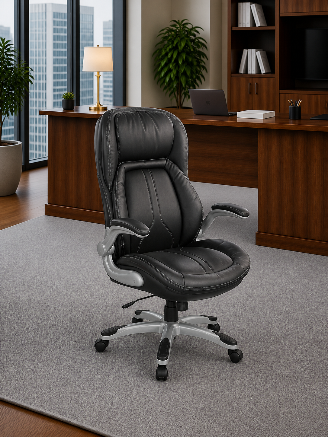 Bonded Leather Executive Chair