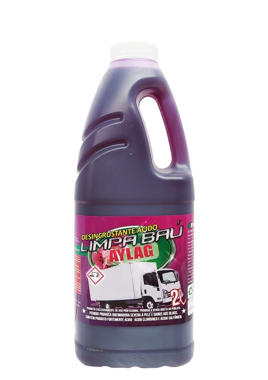 Limpa Baú - Desincrustante Ácido 2 litros