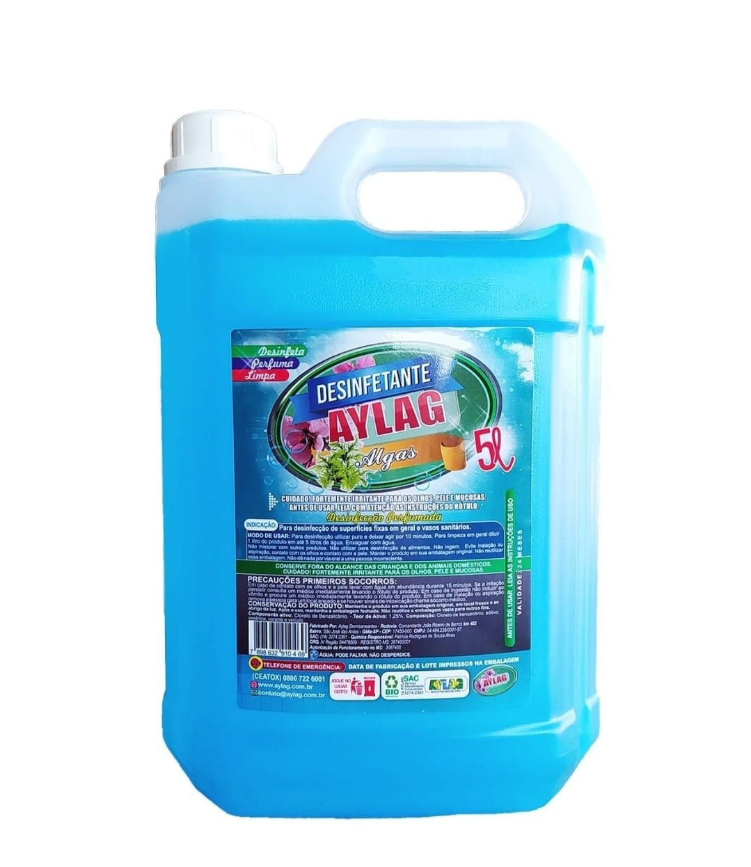 Desinfetante Algas 5 litros