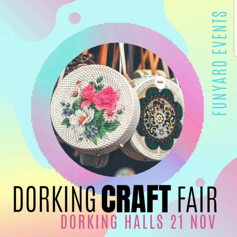 DORKING CRAFT FAIR Mercure Box Hill Burford Bridge Hotel Funyard Events