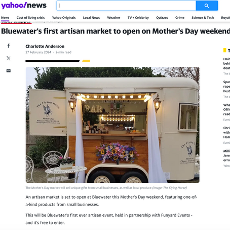 Bluewater's First Artisan Market to Open on Mother's Day Weekend