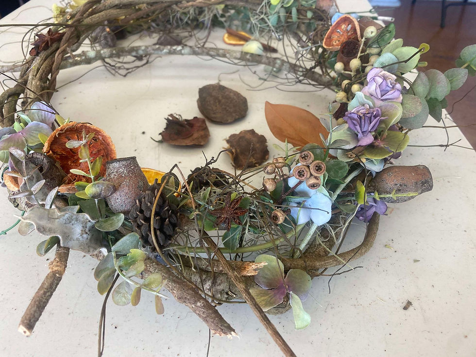 Botanical Christmas Wreath Workshop – Kiama