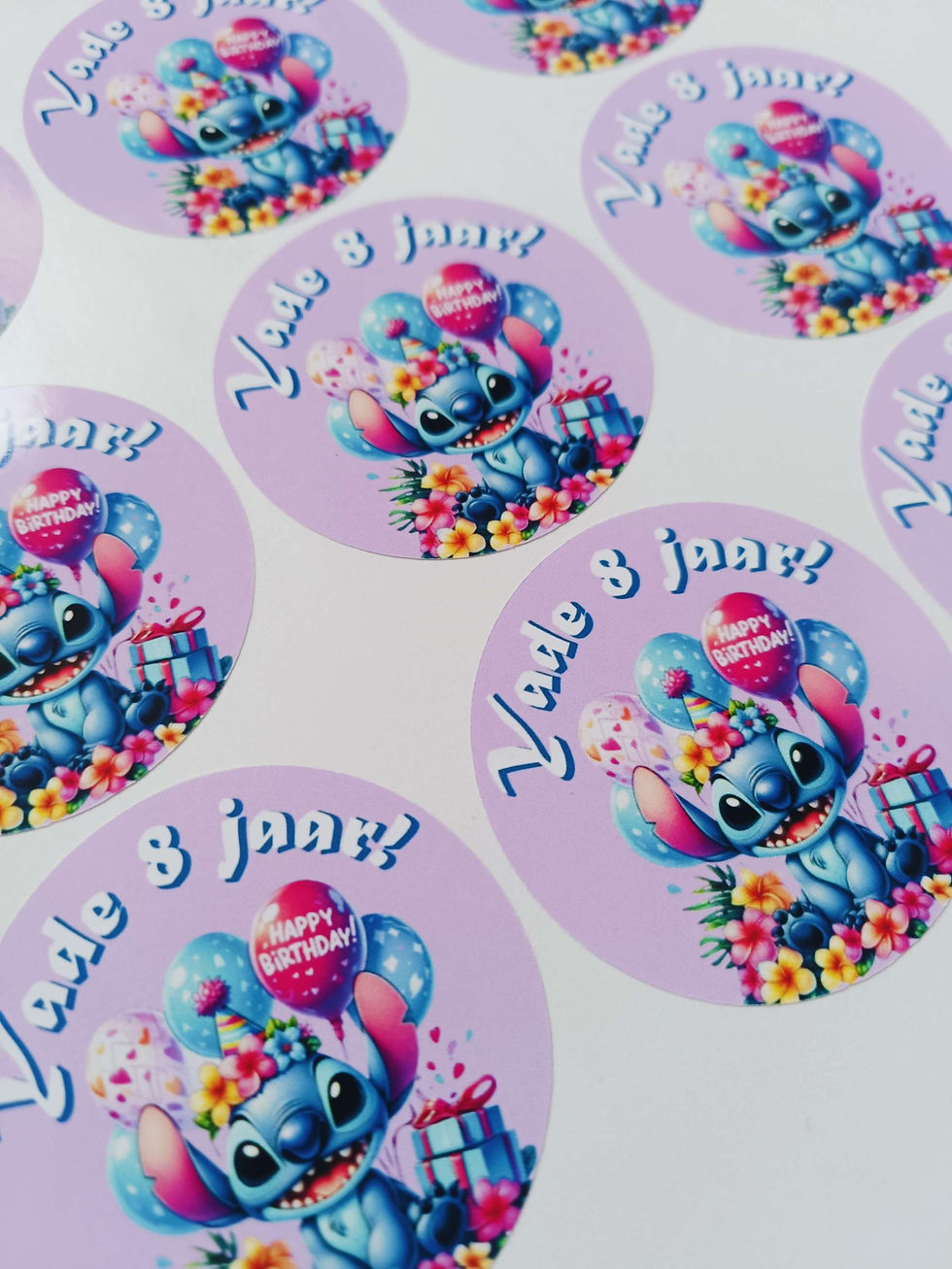Thumbnail: Stickers rond 'Stitch'