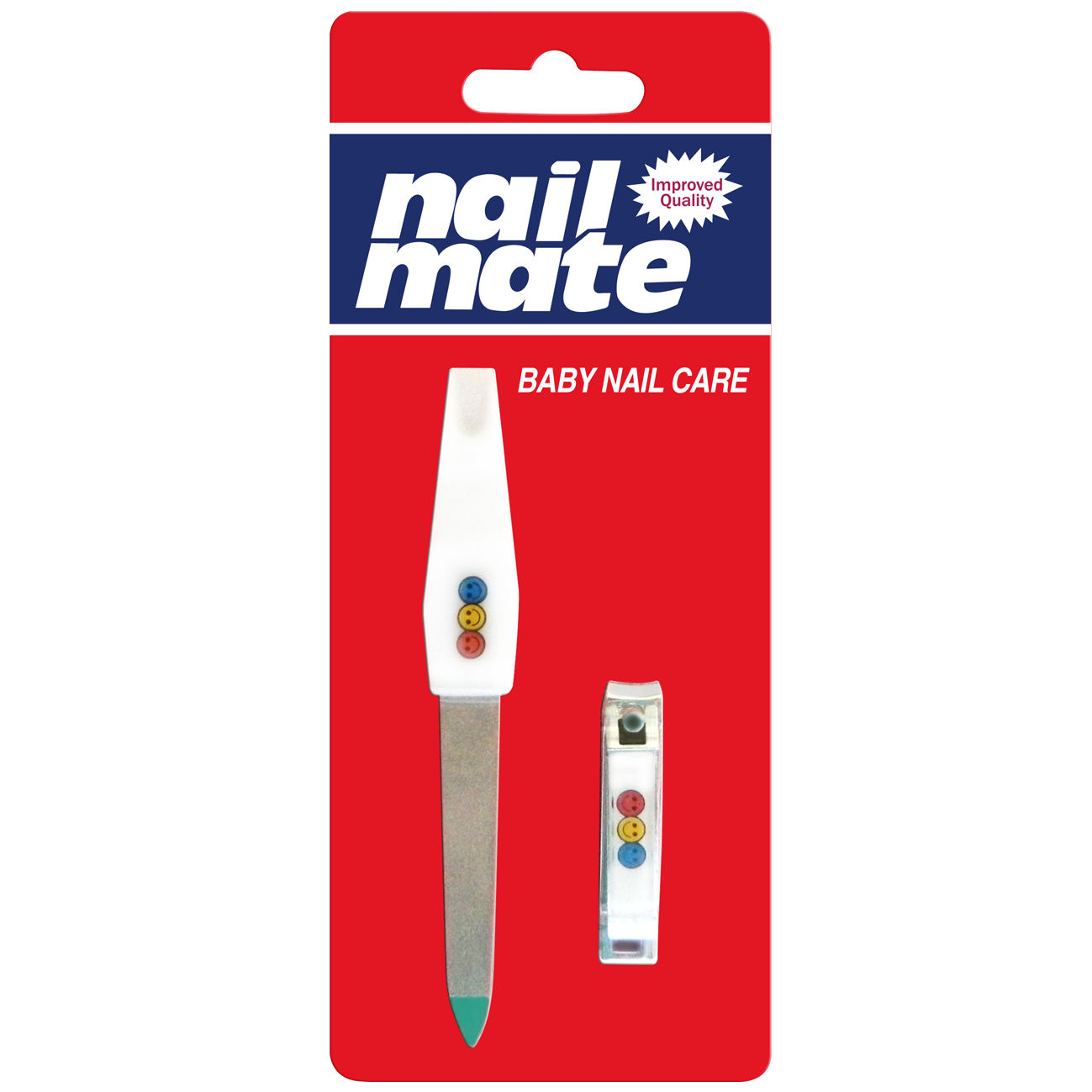 Cód. 807 SET BEBÉ 2 PIEZAS BLISTER NAIL MATE