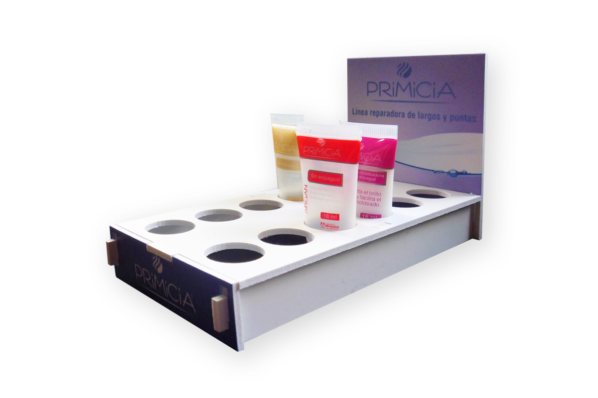 Exhibidor de pomos Primicia