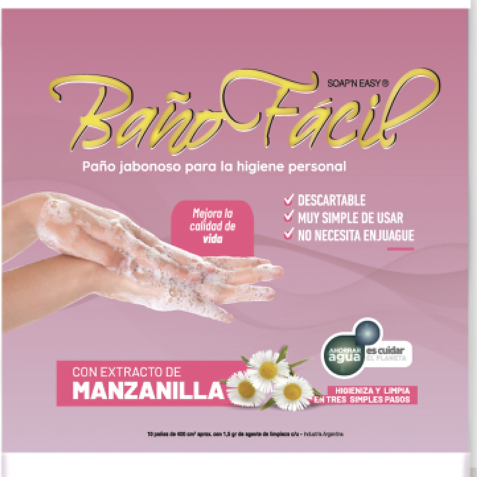 Miniatura: Baño Fácil. Paño Jabonoso
