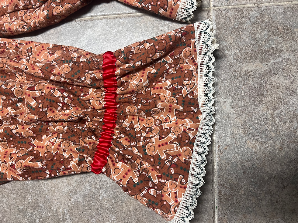 Thumbnail: Flannel Christmas Holiday Pantaloons