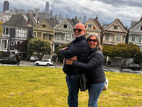 InspirarVoce Está no Alamo Square e as Painted Ladies