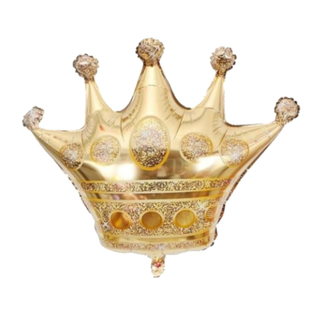 Gold Crown Balloon
