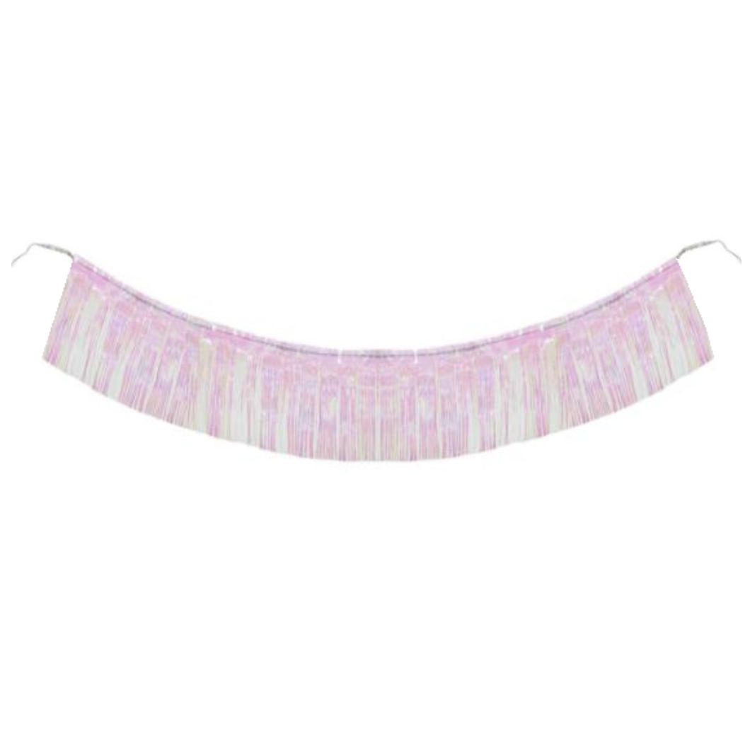 Iridescent Fringe Garland