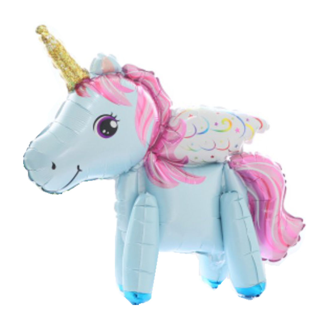 Blue & Pink Unicorn Balloon