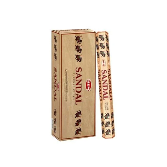 HEM Hexa Precious Sandal Incense Sticks 6Tubes/Box