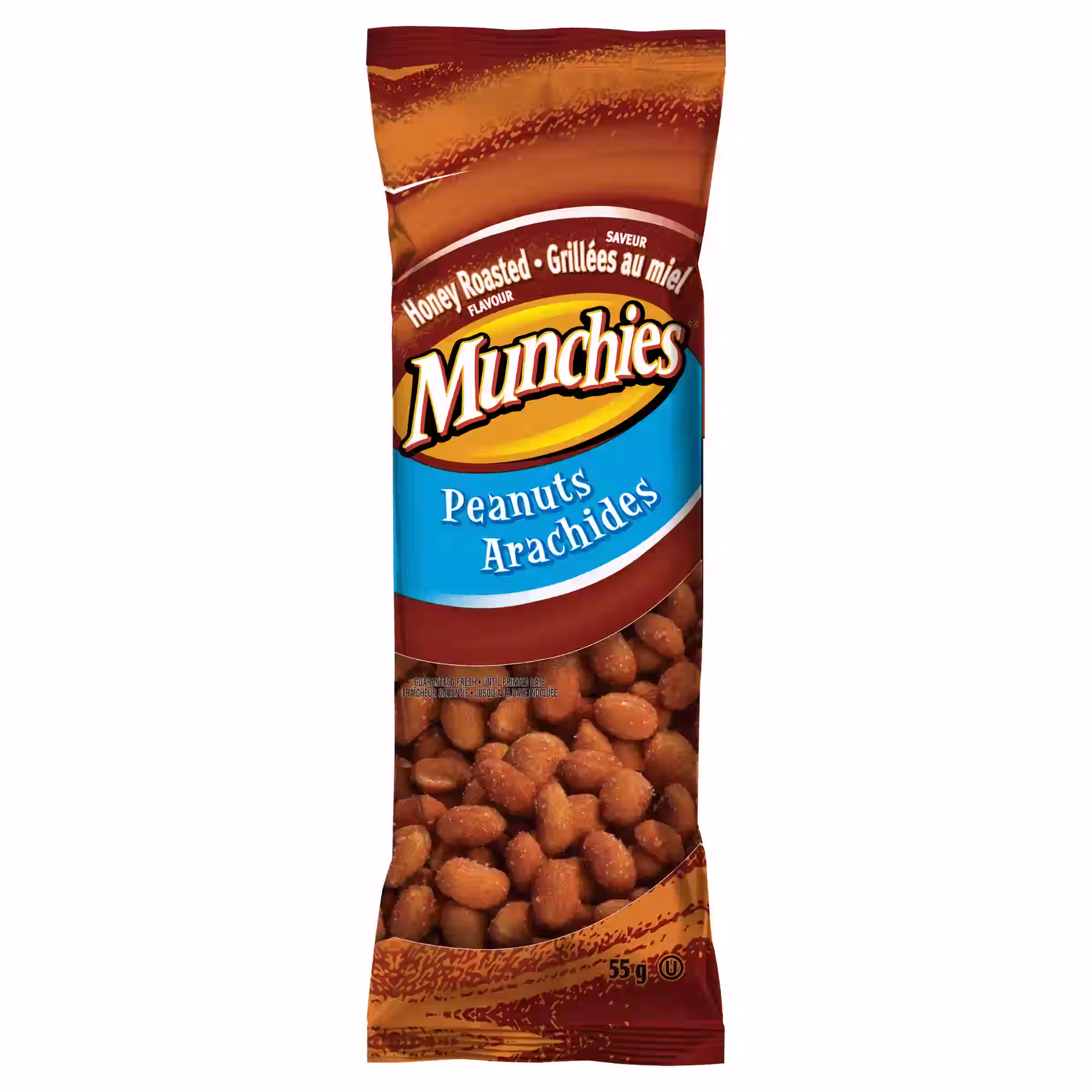HOS MUNCHIES HONEY ROASTED PEANUTS 12X55 GR