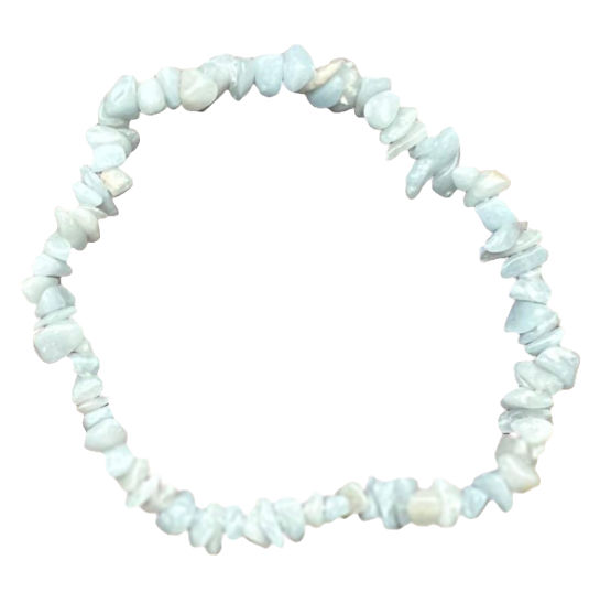 ZenN Angelite Chips Gemstone Bracelet