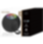 Escape P | TWS Portable Hands-free Wireless Stereo Speaker with LED light and FM Radio - Black